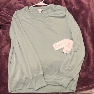 Womens athleta super moon sweatshirt size medium brand new with tags.